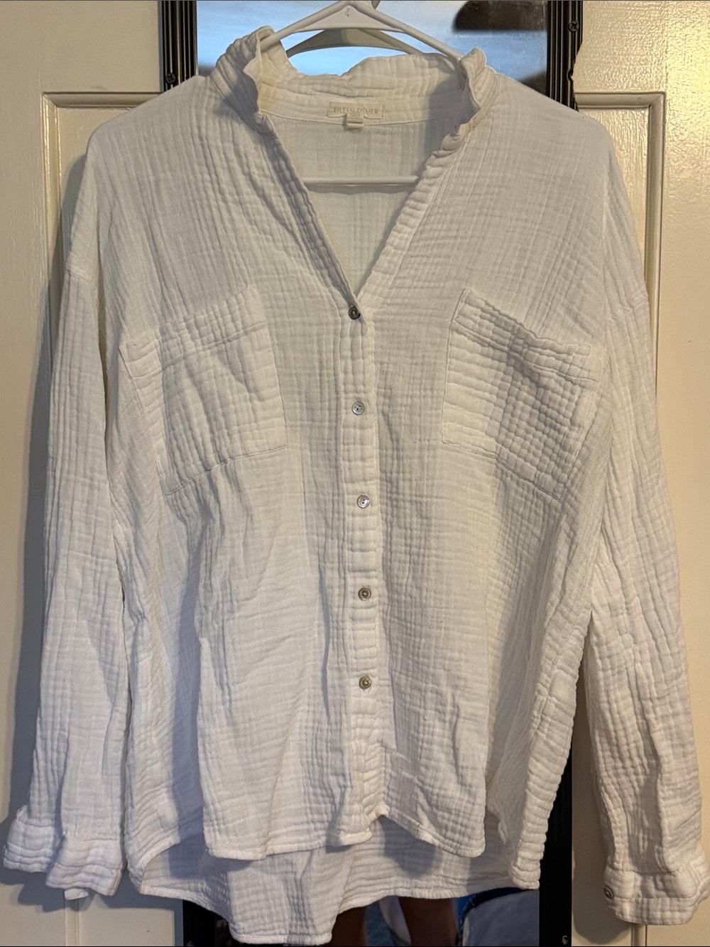 Eileen Fisher Botton Up Size Small